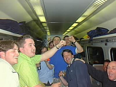 On the train home